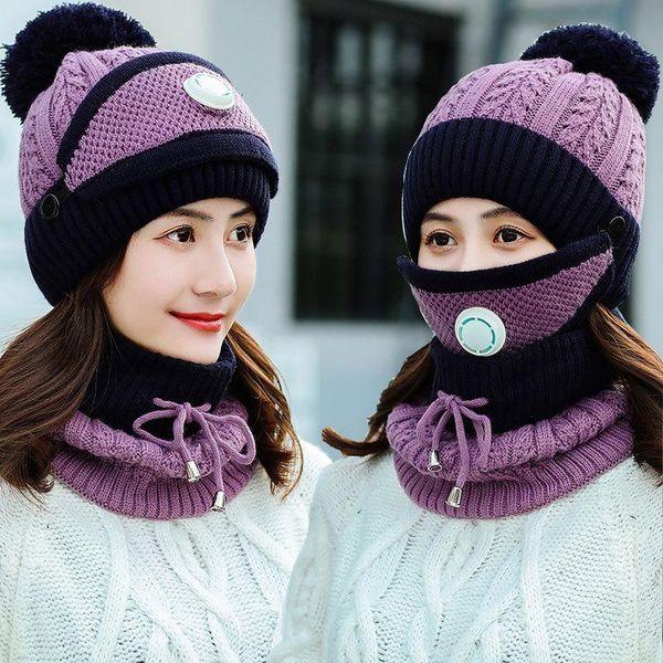 winter hat&mask set for women girls cap warm beanies breathe scarf pompoms knitted caps and protection scarf mask 3 pieces/set hot, Yellow
winter hat&mask set for women girls cap warm beanies breathe scarf pompoms knitted caps and protection scarf mask 3 pieces/set hot, Yellow