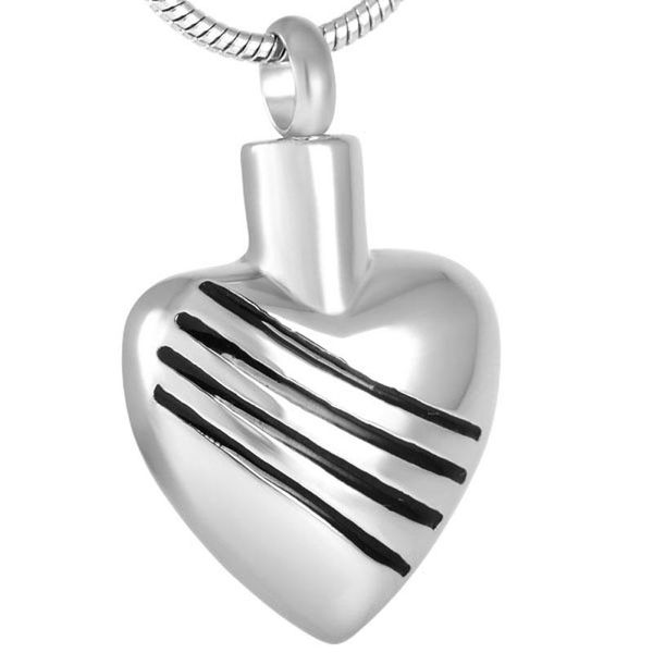 ijd8727 stainless steel cremation heart shaped box pendant necklace jewelry memorial urns commemorative gift for women/men, Silver
ijd8727 stainless steel cremation heart shaped box pendant necklace jewelry memorial urns commemorative gift for women/men, Silver