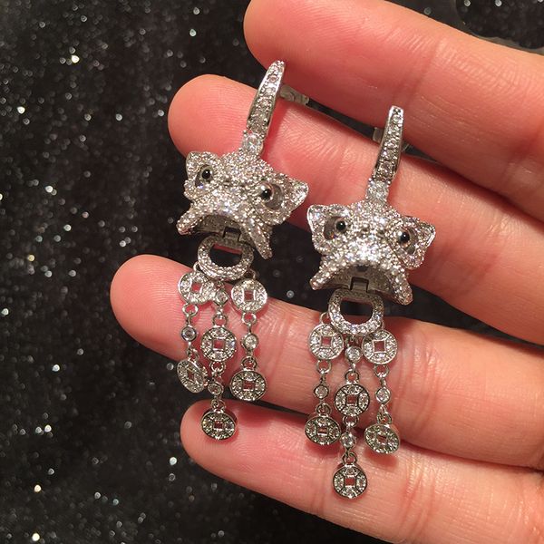 chinese retro earrings female unicorn immortal beast copper coin s925 silver needle tassel lovely animal new year earrings
chinese retro earrings female unicorn immortal beast copper coin s925 silver needle tassel lovely animal new year earrings