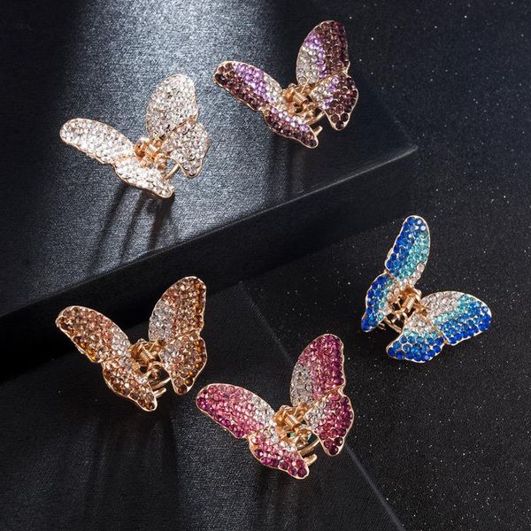 2020 new women girl butterfly claw rhinestone crystak hair clip clamp jaw hairpin jewelry, Golden;silver
2020 new women girl butterfly claw rhinestone crystak hair clip clamp jaw hairpin jewelry, Golden;silver