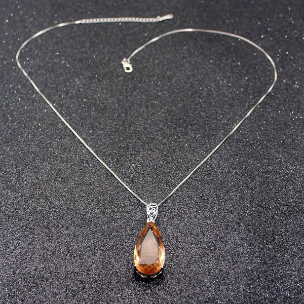 amazing drop honey z925 sterling silver color charms women pendant chain necklace 20 inch
amazing drop honey z925 sterling silver color charms women pendant chain necklace 20 inch