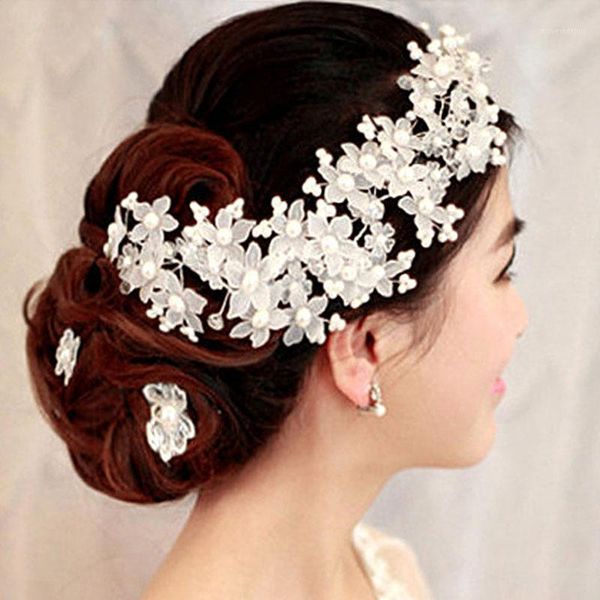 charming wedding hair accessories pearl crystal bridal hair jewelry korea style jewelry flower wire hairpin tiaras jl1, Golden;silver
charming wedding hair accessories pearl crystal bridal hair jewelry korea style jewelry flower wire hairpin tiaras jl1, Golden;silver