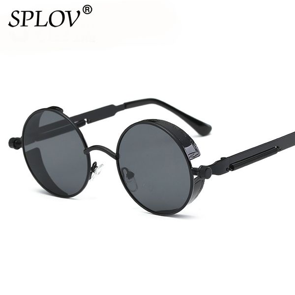 splov retro round steam punk sunglasses men women brand designer small circle sun glasses vintage metal frame driving eyewear, White;black
splov retro round steam punk sunglasses men women brand designer small circle sun glasses vintage metal frame driving eyewear, White;black