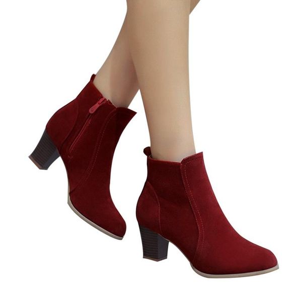 litthing women ankle boots 2020 fashion suede leather boots high heel ladies shoes ankle for women shoes dropshipping, Black
litthing women ankle boots 2020 fashion suede leather boots high heel ladies shoes ankle for women shoes dropshipping, Black