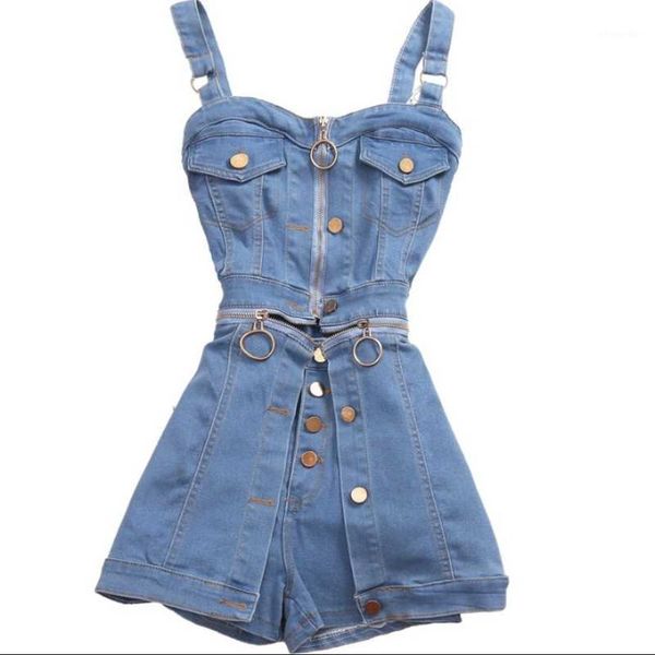 women summer strap denim +high waist denim 2pcs sets tank+short jeans suit sets1, Blue
women summer strap denim +high waist denim 2pcs sets tank+short jeans suit sets1, Blue