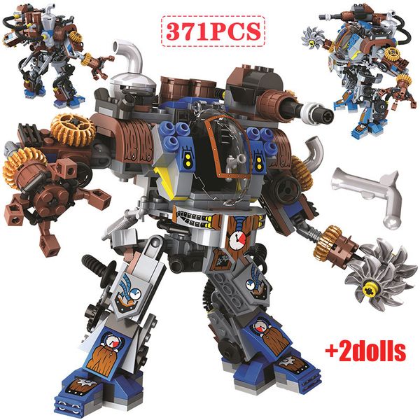 371pcs city age of steam series mechanical titan robots building blocks military figures bricks education toys for boy 1008
371pcs city age of steam series mechanical titan robots building blocks military figures bricks education toys for boy 1008