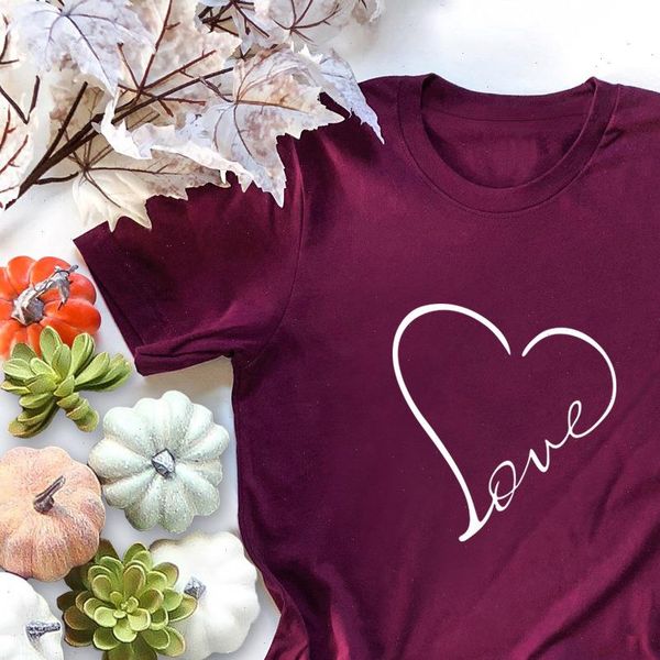large size s 5xl new simple heart shaped love t shirt ladies 100% cotton o neck short sleeve summer t shirt, White
large size s 5xl new simple heart shaped love t shirt ladies 100% cotton o neck short sleeve summer t shirt, White