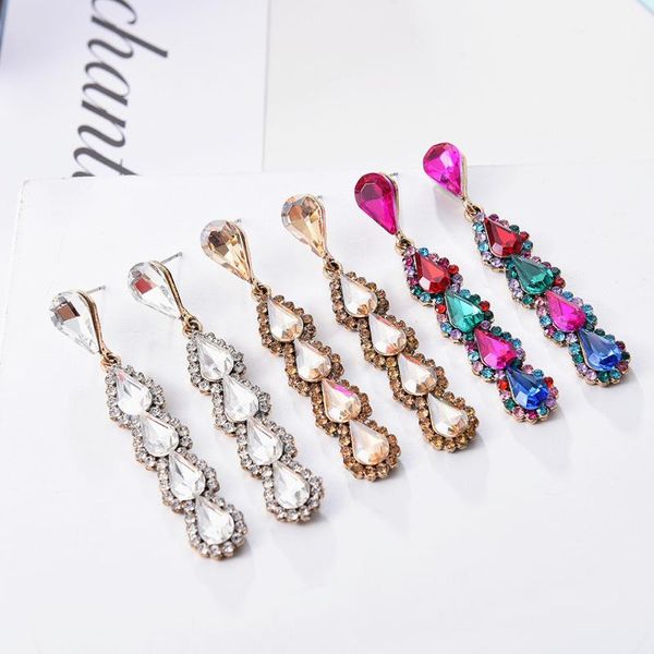 dangle & chandelier ztech colorful crystal long drop earrings for women fashion dangle-earrings wedding jewelry christmas gifts, Silver
dangle & chandelier ztech colorful crystal long drop earrings for women fashion dangle-earrings wedding jewelry christmas gifts, Silver