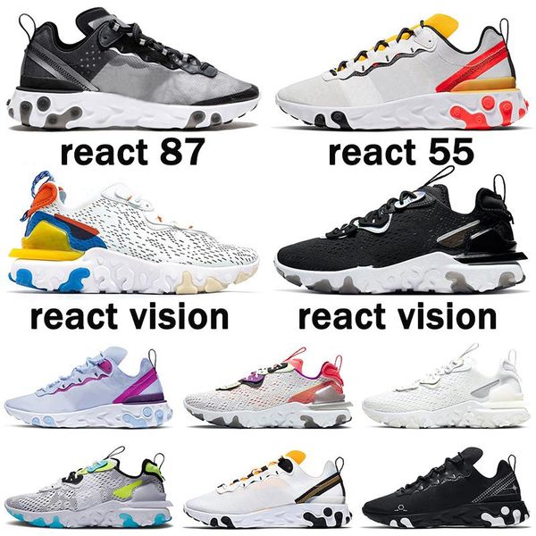 2020 новый реагировать видение элемент 55 87 тройной черный белый антрацит мужчины женщины кроссовки радужные открытый мужские тренеров спор
2020 новый реагировать видение элемент 55 87 тройной черный белый антрацит мужчины женщины кроссовки радужные открытый мужские тренеров спор