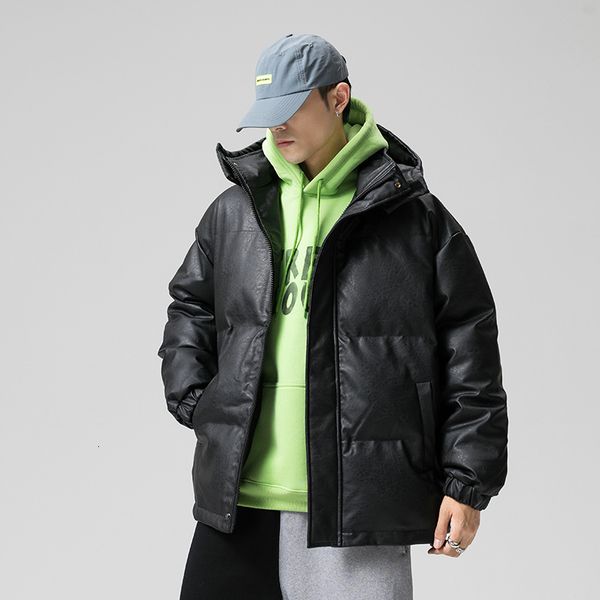 2020 new korean trend thickened men's tooling autumn winter down cotton padded jacket, Black
2020 new korean trend thickened men's tooling autumn winter down cotton padded jacket, Black