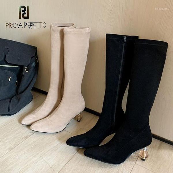 boots 2021 autumn winter fashion apricot suede high long flock knee-high shaped heel pointed toe side zipper women's boots1, Black
boots 2021 autumn winter fashion apricot suede high long flock knee-high shaped heel pointed toe side zipper women's boots1, Black