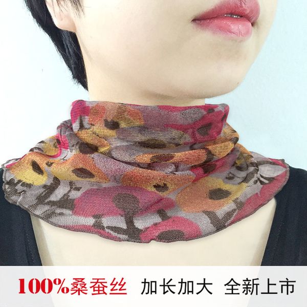 new jiada scarves with mesh necklaces women's spring autumn covers for sun and cervical protection silk, Blue;gray
new jiada scarves with mesh necklaces women's spring autumn covers for sun and cervical protection silk, Blue;gray