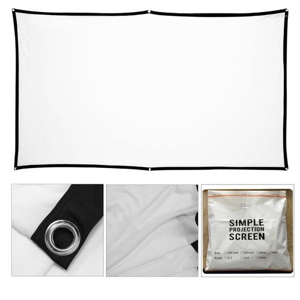 100 inches 16:9 projector screen polyester portable foldable front/rear non-crease foldable design home projection screen1
100 inches 16:9 projector screen polyester portable foldable front/rear non-crease foldable design home projection screen1