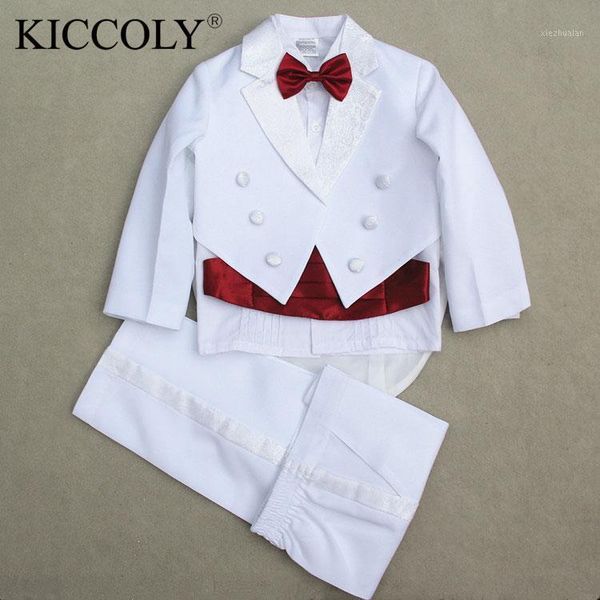 clothing sets 2021 boy baby formal wedding set tuxedo kid 5 piece suit coat+girdle+shirt+tie+pants children clothes suit1, White
clothing sets 2021 boy baby formal wedding set tuxedo kid 5 piece suit coat+girdle+shirt+tie+pants children clothes suit1, White