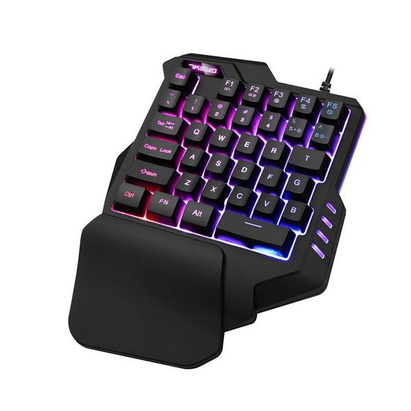 wired gaming keypad with led backlight 35 keys one-handed membrane keyboard support win10/win 7/xp/vista/ibm pc win98se/me/2000
wired gaming keypad with led backlight 35 keys one-handed membrane keyboard support win10/win 7/xp/vista/ibm pc win98se/me/2000