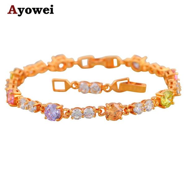glittering color crystal design yellow gold color bracelets for women health nickel & lead fashion jewelry tb162a, Black
glittering color crystal design yellow gold color bracelets for women health nickel & lead fashion jewelry tb162a, Black