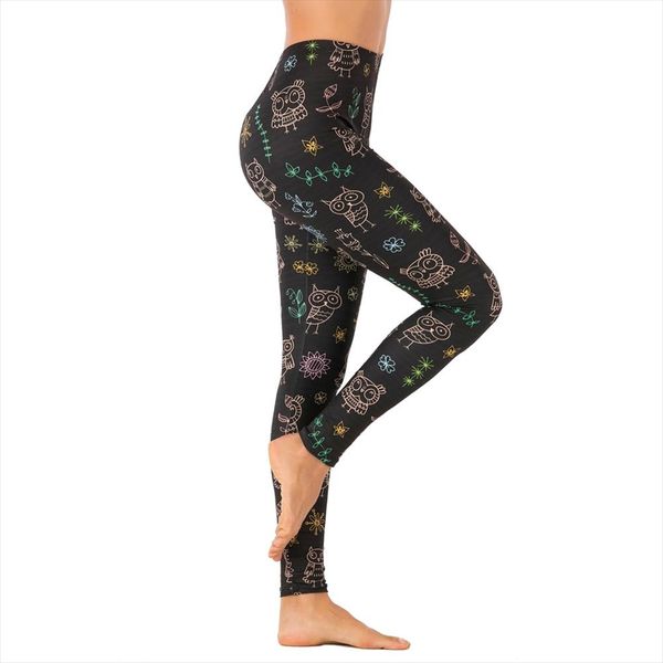 бренды женщины моды legging черный doodle сова печати легинсы сексуальные тонкие legins высокой талией леггинсы женщина фитнес брюки, Black
бренды женщины моды legging черный doodle сова печати легинсы сексуальные тонкие legins высокой талией леггинсы женщина фитнес брюки, Black