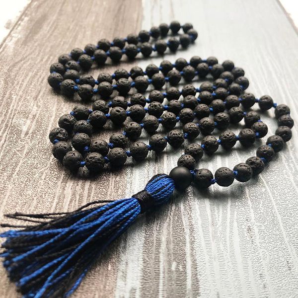 chains boho jewelry natural lava stone mala beads necklace 108 knotted tassel yoga meditation gift mans spiritual jewelry1, Silver
chains boho jewelry natural lava stone mala beads necklace 108 knotted tassel yoga meditation gift mans spiritual jewelry1, Silver