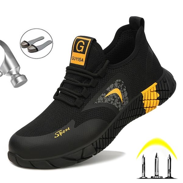 male sneakers indestructible steel toe boots lightweight men work safety hiking shoes y200915, Black;brown
male sneakers indestructible steel toe boots lightweight men work safety hiking shoes y200915, Black;brown