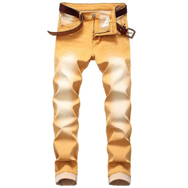 men's jeans men fashion designer straight-leg cotton high-quality style distressed, Blue
men's jeans men fashion designer straight-leg cotton high-quality style distressed, Blue