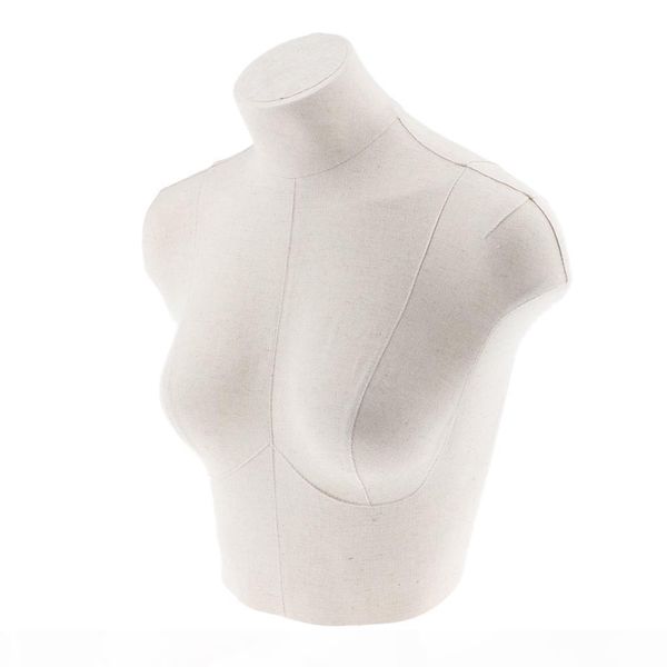 female half body mannequin torso bust dress form clothing bra display, White
female half body mannequin torso bust dress form clothing bra display, White