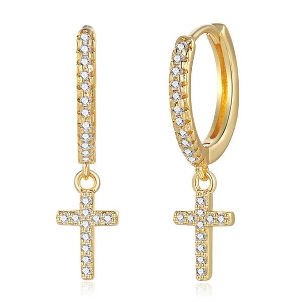 hoop & huggie hanreshe earring party vintage jewelry small cute natural zircon copper earrings girl statement cross women gift, Golden;silver
hoop & huggie hanreshe earring party vintage jewelry small cute natural zircon copper earrings girl statement cross women gift, Golden;silver