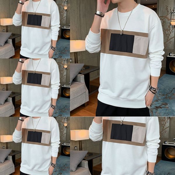 2020 autumn new style korean t-shirt sweatersweater sweater fashion print men's long sleeve t-shirt trendy loose men's wear qsomo, Black
2020 autumn new style korean t-shirt sweatersweater sweater fashion print men's long sleeve t-shirt trendy loose men's wear qsomo, Black