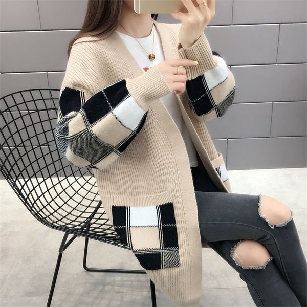 2021 new female fashions spring and fall mid-length very fae mend temper cardigan sweater 3ydw, White;black
2021 new female fashions spring and fall mid-length very fae mend temper cardigan sweater 3ydw, White;black
