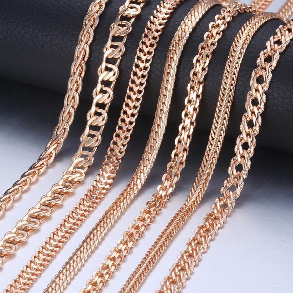 chains personalize necklace for women men 585 rose gold venitian curb snail foxtail link fashion jewelry 50cm 60cm cnn11, Silver
chains personalize necklace for women men 585 rose gold venitian curb snail foxtail link fashion jewelry 50cm 60cm cnn11, Silver