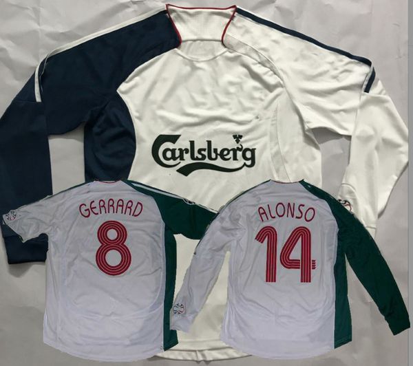long sleeve retro mascherano kewell bellamy carragher riise kuyt gerrard luis garcia 2006 2007 2008 soccer jerseys retro football shirt, Black;yellow
long sleeve retro mascherano kewell bellamy carragher riise kuyt gerrard luis garcia 2006 2007 2008 soccer jerseys retro football shirt, Black;yellow