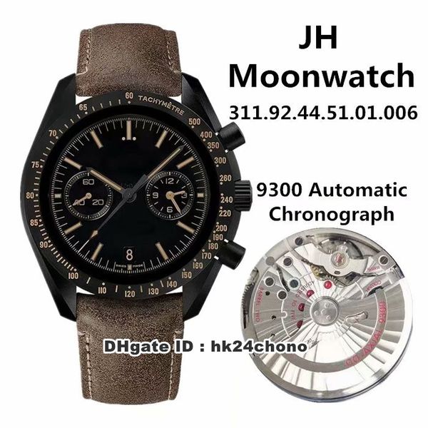 version jhf 44.25mm moonwatch 9300 automatic chronograph mens watch brown leather strap gents watches, Slivery;brown
version jhf 44.25mm moonwatch 9300 automatic chronograph mens watch brown leather strap gents watches, Slivery;brown