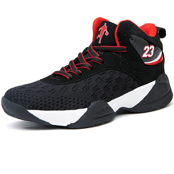 high boys basketball brand kids sneakers quality non-slip breathable children sport trainer shoes basket boy, Black
high boys basketball brand kids sneakers quality non-slip breathable children sport trainer shoes basket boy, Black
