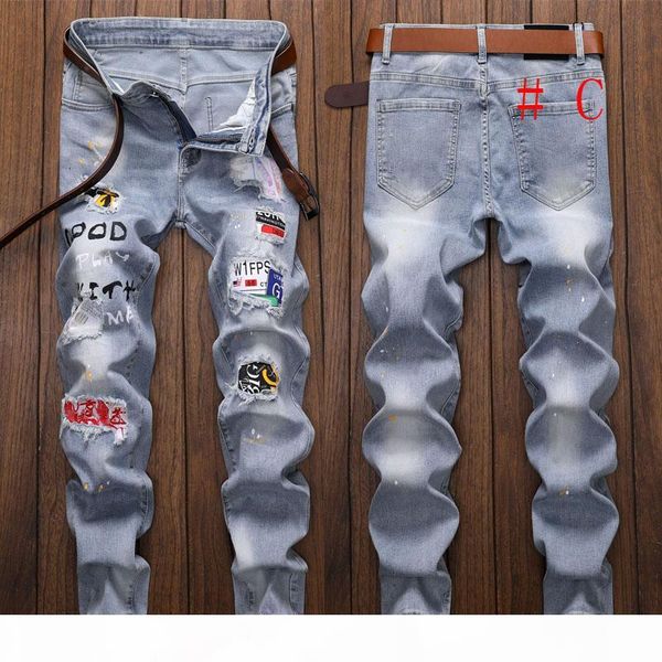 мужчины скинни джинсы цветочные брюки повседневные брюки slim fit cratch denim мужчины повседневные джинсы для мужчин, Blue
мужчины скинни джинсы цветочные брюки повседневные брюки slim fit cratch denim мужчины повседневные джинсы для мужчин, Blue