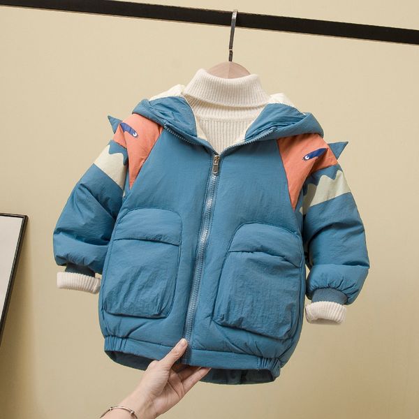 boys' thickened jacket children's cartoon foreign style white duck baby autumn winter down cotton coat, Blue;gray
boys' thickened jacket children's cartoon foreign style white duck baby autumn winter down cotton coat, Blue;gray
