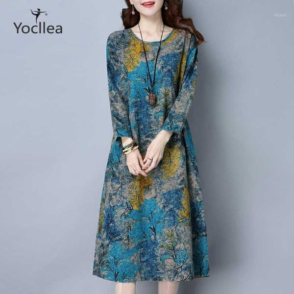 autumn cotton linen dress women loose plus size print long sleeves pocket casual dress slim plus size female clothing vestidos1, White;black
autumn cotton linen dress women loose plus size print long sleeves pocket casual dress slim plus size female clothing vestidos1, White;black