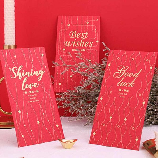 gift wrap 2021 6pcs literary english red envelope stamping bag year wedding lucky seal
gift wrap 2021 6pcs literary english red envelope stamping bag year wedding lucky seal