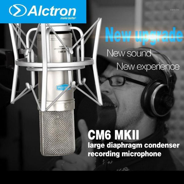 alctron cm6 mkii condenser microphone capacitor microfone cardioid large diaphragm microfono studio computer mic1
alctron cm6 mkii condenser microphone capacitor microfone cardioid large diaphragm microfono studio computer mic1