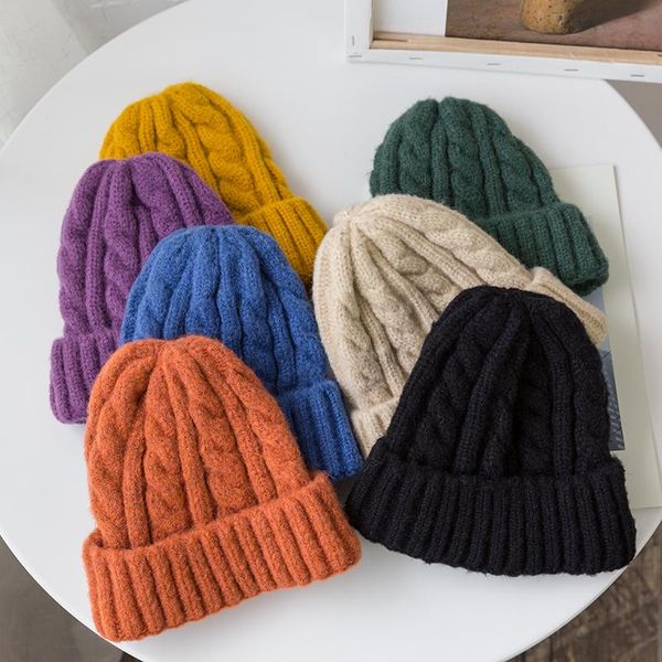 beanie/skull caps candy colors knitted hats for women style twist woolen beanie hat autumn and winter female cap keep warm, Blue;gray
beanie/skull caps candy colors knitted hats for women style twist woolen beanie hat autumn and winter female cap keep warm, Blue;gray