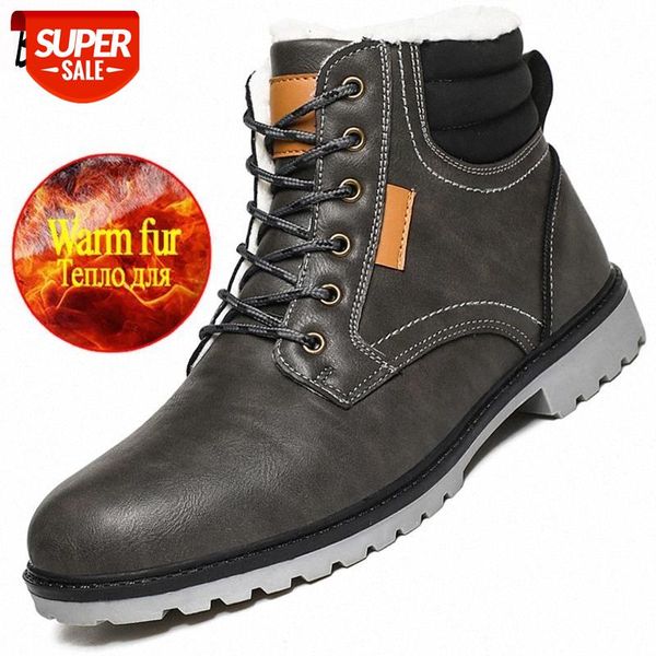 winter brand men's snow boots thick plush warm men's winter boots outdoor waterproof ankle casual hiking shoes men #lh6b
winter brand men's snow boots thick plush warm men's winter boots outdoor waterproof ankle casual hiking shoes men #lh6b