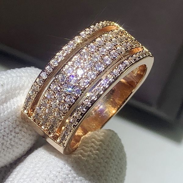 high-end ins selling luxury jewelry 925 sterling silver pave white sapphire cz diamond gemstones party women wedding bridal ring, Slivery;golden
high-end ins selling luxury jewelry 925 sterling silver pave white sapphire cz diamond gemstones party women wedding bridal ring, Slivery;golden