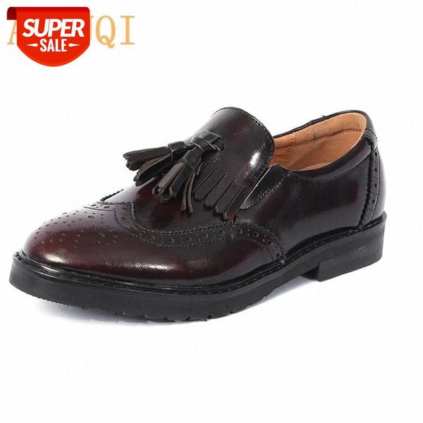 aiyuqi british style shoes women 2020 spring new genuine leather women shoes brock loafers single #te8v
aiyuqi british style shoes women 2020 spring new genuine leather women shoes brock loafers single #te8v