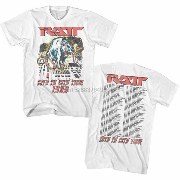 ratt city to city white t-shirt sport hooded sweatshirt hoodie