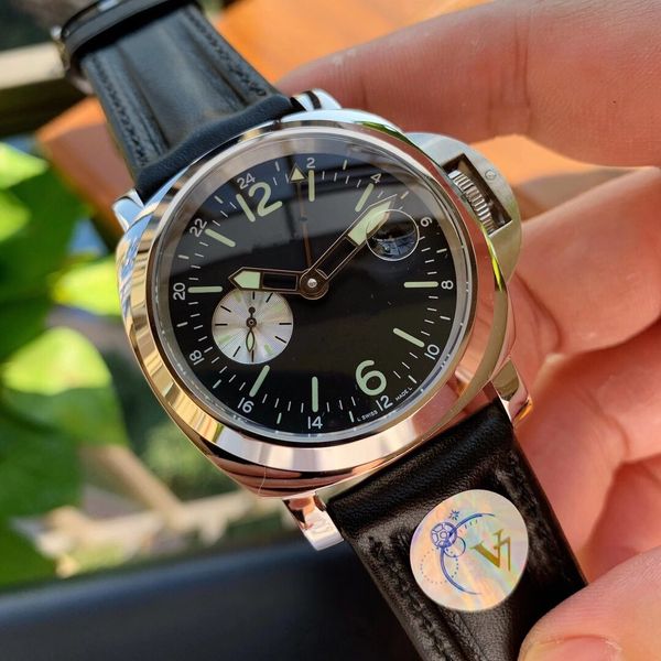 men's premium watch 2555 automatic mechanical movement 316l stainless steel polished italian leather strap 44mm, Slivery;brown
men's premium watch 2555 automatic mechanical movement 316l stainless steel polished italian leather strap 44mm, Slivery;brown