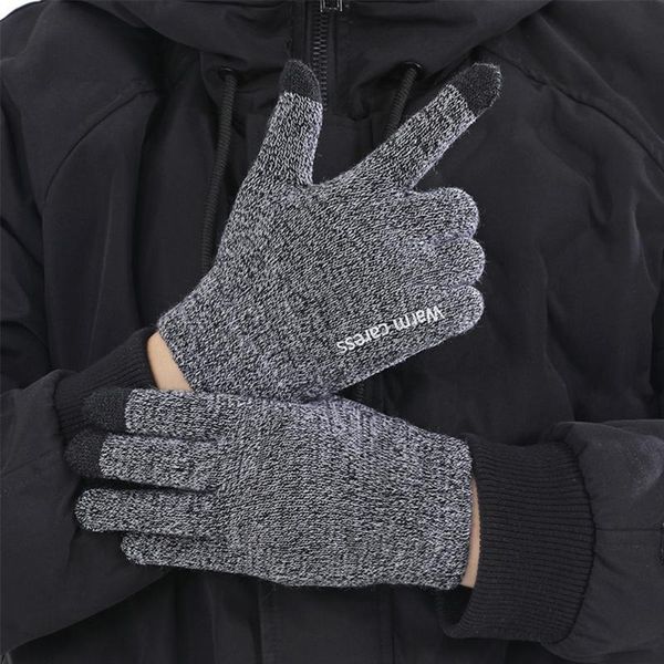 fashion knitted touch screen gloves winter wool plush thick finger glove outdoors anti-slip cold-proof warmer gloves, Blue;gray
fashion knitted touch screen gloves winter wool plush thick finger glove outdoors anti-slip cold-proof warmer gloves, Blue;gray