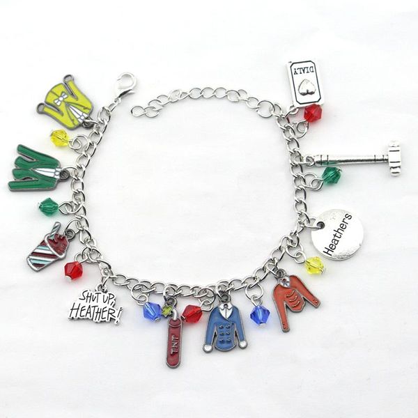 fantasy broadway heather bracelet star gun model music symbol cola clothes love type charm bracelets for men women gifts, Black
fantasy broadway heather bracelet star gun model music symbol cola clothes love type charm bracelets for men women gifts, Black