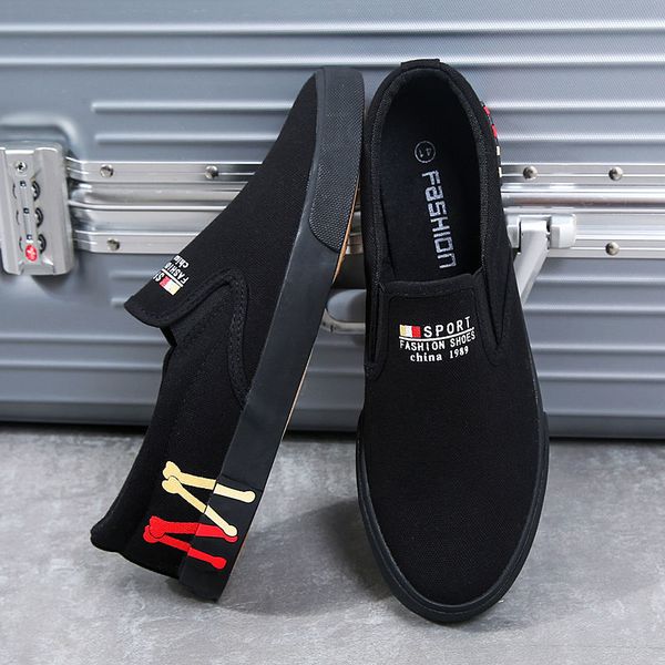 boys autumn canvas comfort loafers 2020 fashion chinese sneakers men vulcanized shoes size 46 47, Black
boys autumn canvas comfort loafers 2020 fashion chinese sneakers men vulcanized shoes size 46 47, Black