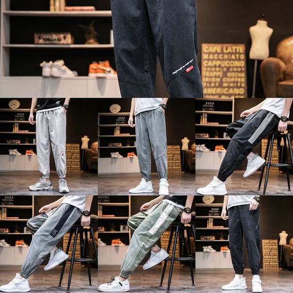 casual men's 2020 autumn new corset handsome youth ins student tight casual sports pantsfashion men's pants loose sports pants dem, Blue
casual men's 2020 autumn new corset handsome youth ins student tight casual sports pantsfashion men's pants loose sports pants dem, Blue