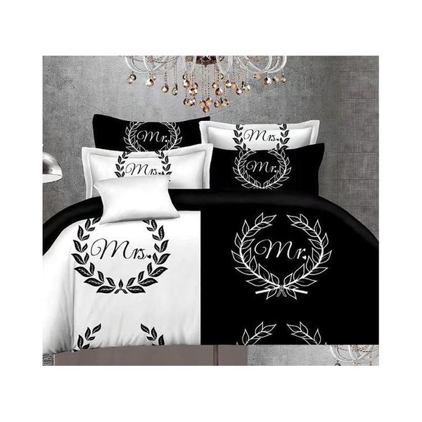 black&white her side his side bedding sets size double bed 3pcs bed linen couples duvet cover set 8itso
black&white her side his side bedding sets size double bed 3pcs bed linen couples duvet cover set 8itso