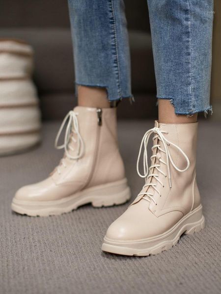 eshtonshero winter ankle boots woman shoes leather low heel round toe lace up platform retro ladies women boot size 3-91, Black
eshtonshero winter ankle boots woman shoes leather low heel round toe lace up platform retro ladies women boot size 3-91, Black
