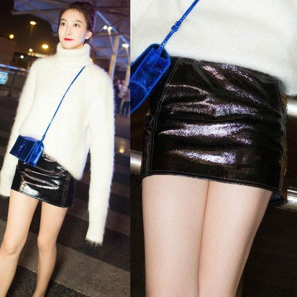 black mid-waist pu leather skirts women shiny pencil mini skirt 2020 autumn streetwear winter red skirts short faldas1
black mid-waist pu leather skirts women shiny pencil mini skirt 2020 autumn streetwear winter red skirts short faldas1